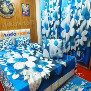 3D বেডশীট -৮-পিস কম্বো সেট